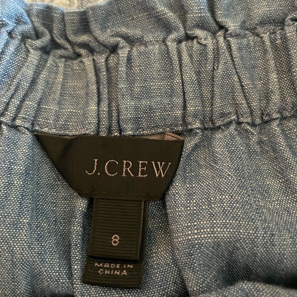 J. Crew chambray off the shoulder blouse - Picture 3 of 3